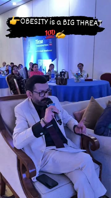 👉Giving LECTURE ON OBESITY & WEIGHT LOSS MANAGEMENT, organised by MAKTER PHARMACEUTICAL COMPANY, fo
