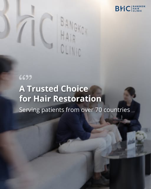 A Trusted Choice for Hair Restoration �
At Bangkok Hair Clinic, every treatment begins with understa