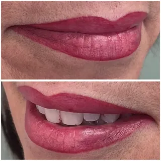 ✨Ready to love your lips every single day? ✨Discover the beauty of permanent lip blushing—a gentle t