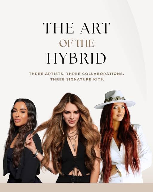 The Art of the Hybrid. 🤍 Three artists. Three collaborations. Three signature kits.⁠
⁠
We handed th