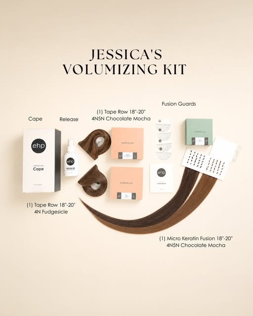 @jessicascotthair’s exact combination behind her signature volumizing look, now in one kit ✨️⁠
⁠
Her