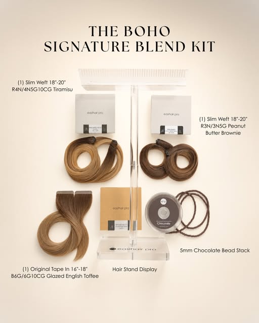 Everything in @bohobydaytona’s Boho Signature Blend Kit.⁠
⁠
Slim Weft Peanut Butter Brownie. Slim We