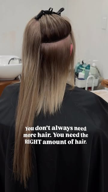 1 ROW. That’s ittttt🤏

This is exactly why I love extensions.

Not everyone needs 22 inches and a f