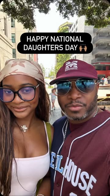 Happy National Daughters Day to my baby girl!  Love you to life ❤️