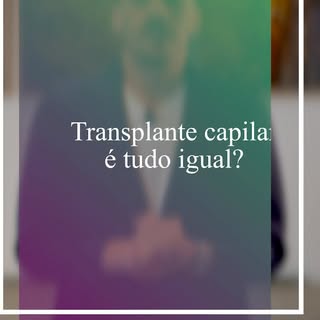 Quão natural você deseja seu transplante? 

Com técnica cirúrgica apurada associada a arte da restau