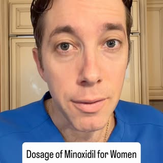 The Minoxidil Dose I Typically Start With for Women

I treat hair loss in women all the time, and wh