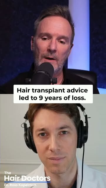 🎙️ Comment “HAIR CLINIC” to watch the full episode. 

One of the biggest lessons in hair restoratio