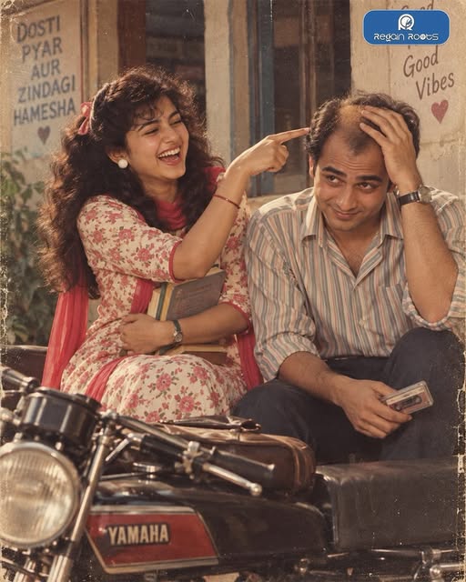 90s wali dosti, aaj ki confidence story. 
She noticed the smile. He found his confidence. With natur