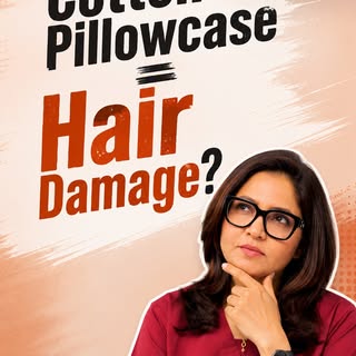 Cotton pillowcase = hair damage? 👀

Your pillowcase may be doing more than just supporting your hea
