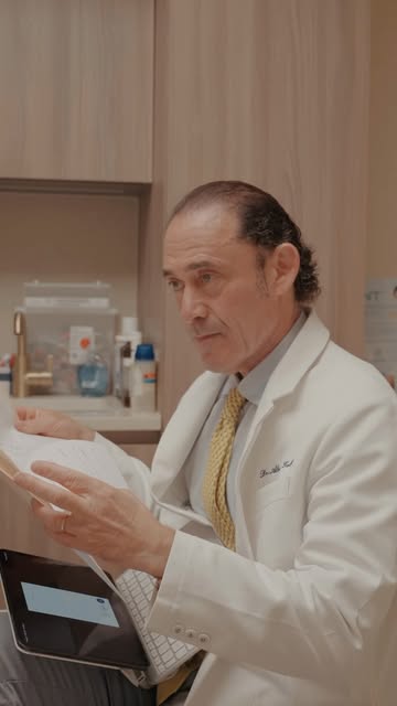 A patient had hair loss and hair thinning problems.

Do I focus just on the scalp? Absolutely not.

