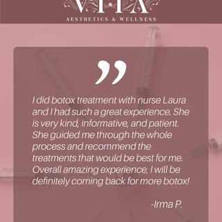 Our clients’ words reflect the Vita experience — elegance, confidence, and care. See what they’re sa