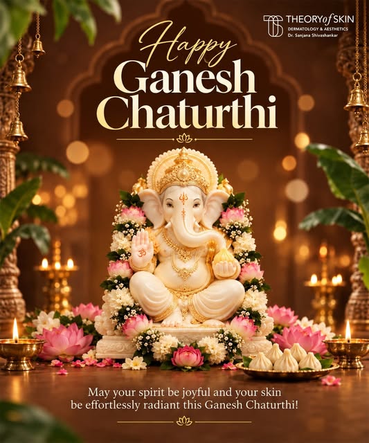 This Ganesh Chaturthi, let your skin glow with the blessings of new beginnings.

May Lord Ganesha re