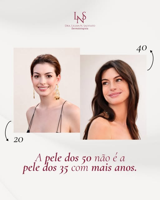Aos 20 anos você cuida diferente dos 35. Aos 35, diferente dos 50 anos. Usar o mesmo skincare a vida