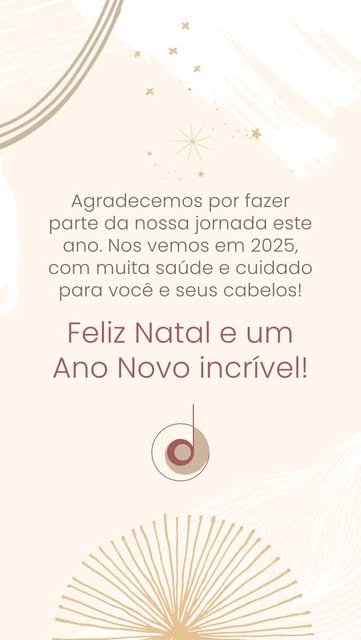🎄✨ Boas Festas! ✨🎄
A equipe da nossa clínica de dermatologia agradece por mais um ano de confiança