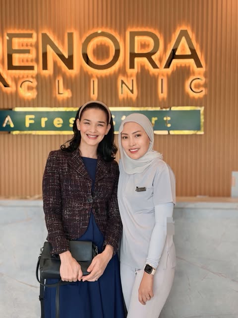 Thank you @zahnita for coming to Renora Clinic. 🤍 Wishing you all the best as you prepare for this 