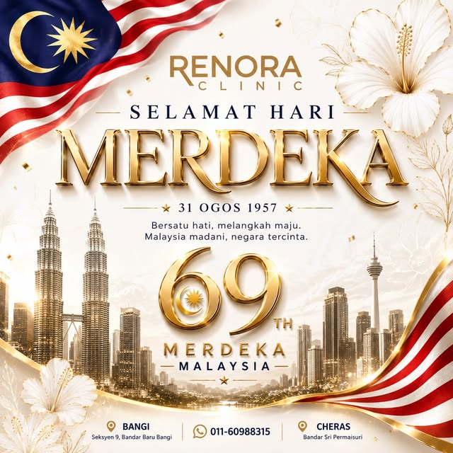 🇲🇾 Selamat Hari Merdeka!

Meraikan erti kemerdekaan dengan penuh rasa bangga, syukur dan cinta bua