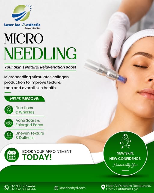 ✨ NEW SKIN. NEW CONFIDENCE. ✨

Give your skin the rejuvenation it deserves with Microneedling — a tr