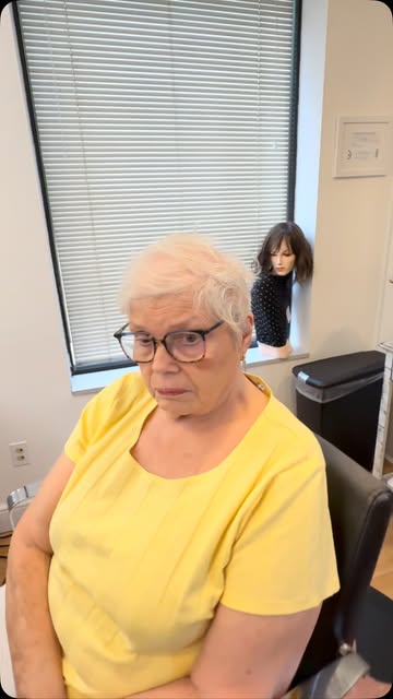 #beforeandafterhair  #syntheticwigs  #pittsburghsalon #hairreplacement #fypシ