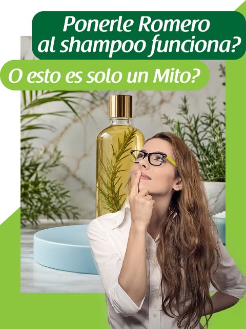 💁🏻‍♀️¿Ponerle romero al shampoo realmente funciona? 🌿 @capiherbal_
Este tip ha circulado por años