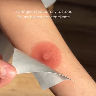 I love using these temporary tattoos during consultations.

They help my clients visualize what thei