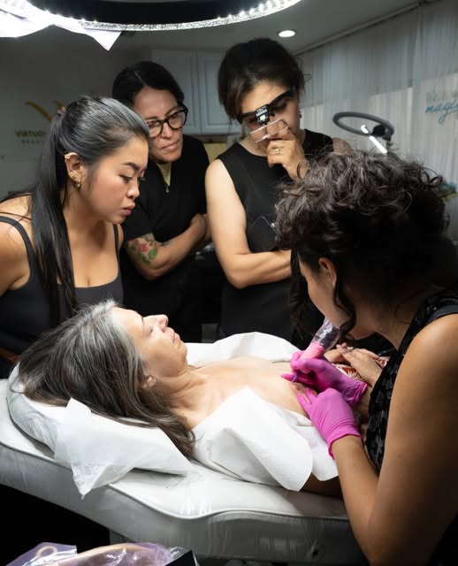 Last weekend’s Advanced Areola Tattoo Training was such a special one. 🤍

I had the honor of traini