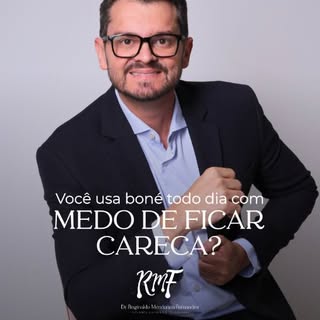 Usar boné não causa calvície. A queda de cabelo está relacionada principalmente a fatores genéticos,
