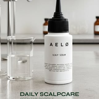 If your scalp is easily irritated, dry, feels tight, or gets fussy with change, the AELØ serum is fo