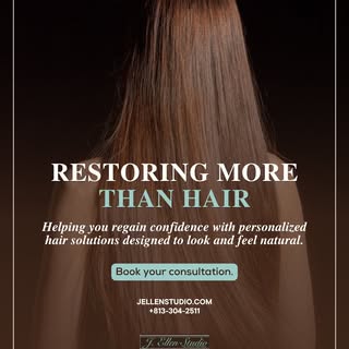 ✨ Restoring More Than Hair ✨

Hair is personal. It's part of how we see ourselves and how we show up