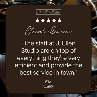 ✨ Nothing means more to us than the trust of our clients. ✨

We're honored to receive feedback like 