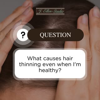 🤔 FAQ: What Causes Hair Thinning Even When I'm Healthy?

You eat well, stay active, and take care o