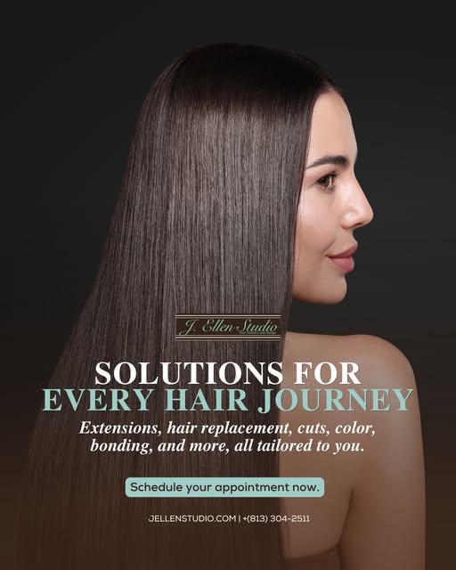 ✨ Your Hair Journey Deserves a Personalized Approach.

Great hair isn’t one-size-fits-all. At J. Ell