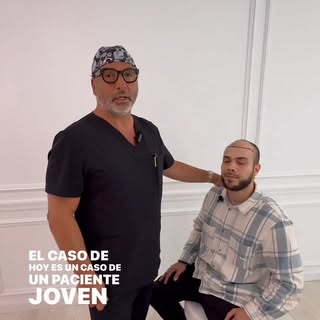 ¿Qué vemos antes de hacer un trasplante capilar?
Mucho más de lo que imaginas.

Este paciente joven 