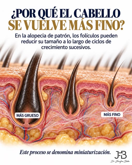 — MINIATURIZACIÓN CAPILAR — Existen diversas razones por las que puede suceder, entre ellas (La más 