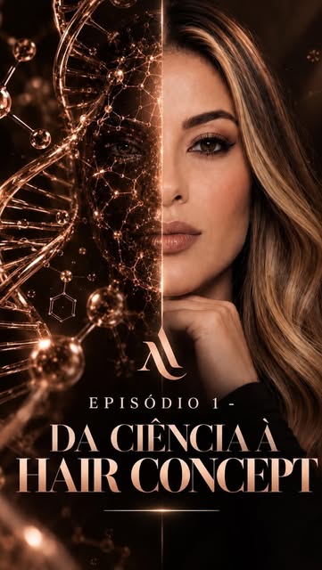 A Hair Concept não nasceu de um protocolo pronto. Nasceu da minha inconformidade em apenas repetir o