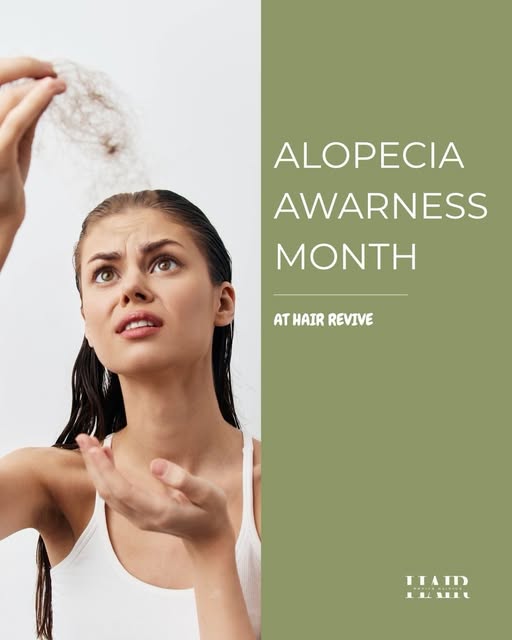 Alopecia awareness month at @hairreviveclinics ✨

September is Alopecia Awareness Month, and this is
