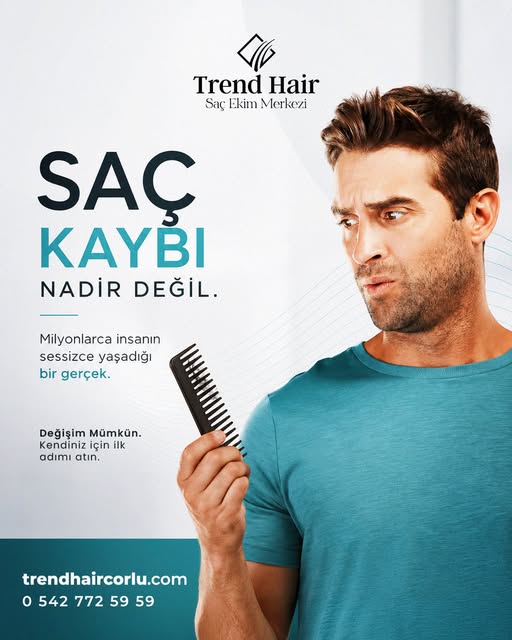Saç kaybı kader değil, doğru yaklaşım ve uzmanlıkla değişim mümkün. ✨

Trend Hair Saç Ekim Merkezi o