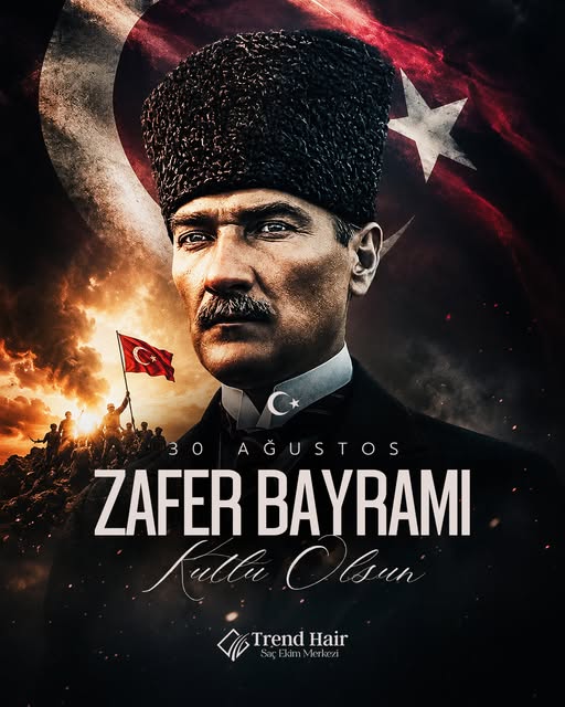 30 Ağustos Zafer Bayramımız kutlu olsun.

#30Agustos #ZaferBayrami