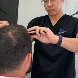 Dr. Wu spent the morning of surgery with his patient John, taking a moment to learn more about his h