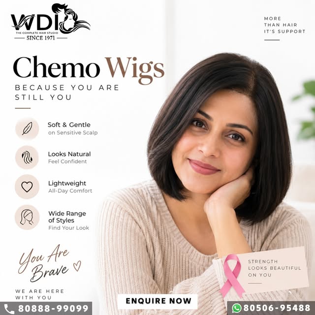 MORE THAN HAIR. IT’S SUPPORT.

Hair loss during chemotherapy can be an emotional experience. Your ap