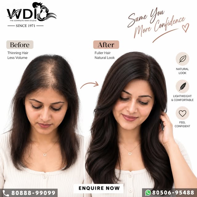 SAME YOU. MORE CONFIDENCE.

Thinning hair and reduced volume can slowly change the way you feel abou