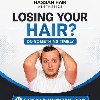 💙 Losing Your Hair? Don’t Wait — Act Timely!

Hair loss can affect your confidence and appearance. 