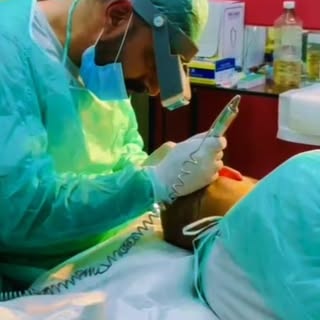 Precision by Dr. Noman! Watch him perform a flawless hair transplant. ✨ #HairTransformation #doctor 