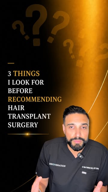 Not everyone experiencing hair loss is automatically a candidate for hair transplant surgery. 

Befo