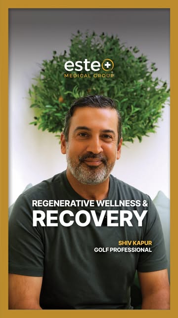 Elite performance demands elite recovery. ✨

At Este Medical Group, we understand that champions are