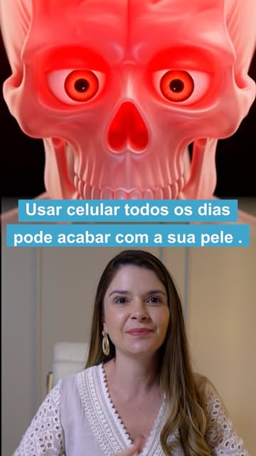 Usar celular todos os dias pode acabar com a sua pele. 
#pele #envelhecimento #dermatologista