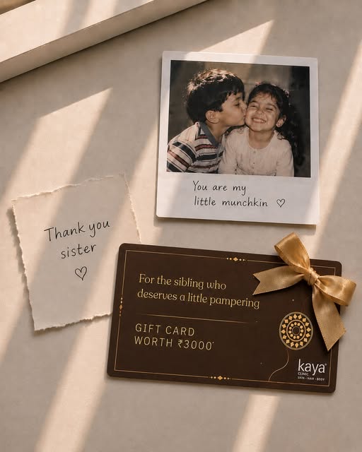Gift her the glow, tease her later!✨
Visit your nearest Kaya now… 

#Kaya #KayaClinic #KayaLimited #