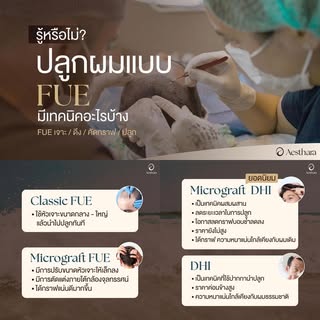 👴 ศีรษะล้านแค่ไหนก็กลับมามั่นใจได้ 🤍💙
ด้วย การปลูกผมถาวรเทคนิค 𝐅𝐔𝐄 ที่ 𝐀𝐞𝐬𝐭𝐡𝐚𝐫𝐚 𝐂𝐥𝐢
