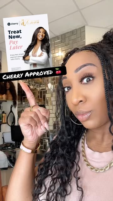 I’m out here helping women pop financial barriers, one Cherry at a time. 🍒👑 

CROWN is officially 