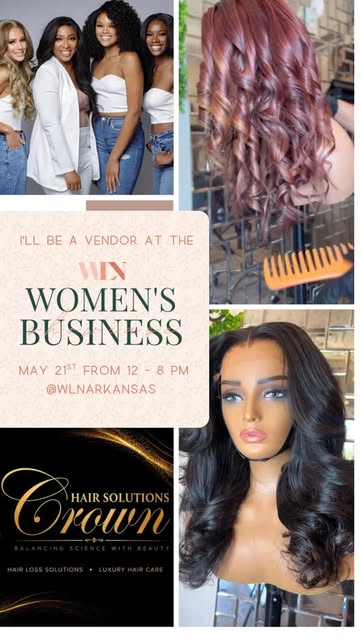 @crownsalonstudio has been BUSY!!!! @wlnarkansas is having a HUGE Women’s Business Showcase on Thurs