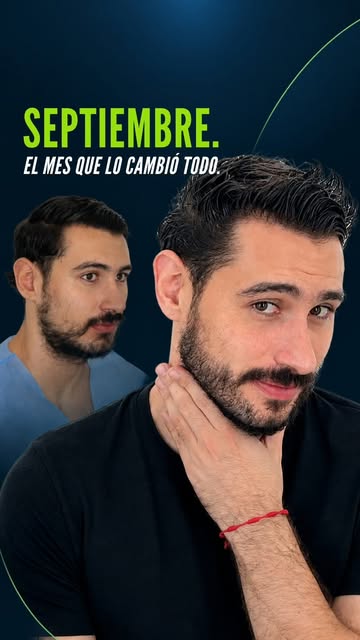 No es solo el antes y el después de la barba.
 
Es el antes y el después de la confianza. De cómo en